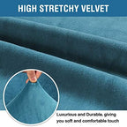 H.VERSAILTEX Stretch Velvet Sofa Covers Large Couch Covers Sofa Slipcovers - Image 3