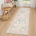 Lahome Boho Hallway Runner Rug 2x6, Washable Kitchen Bathroom Runner Rug by Lahome