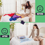 15 Jumbo Vacuum Storage Bags for Bedding, Vacuum Seal Bags for Clothing - Image 5