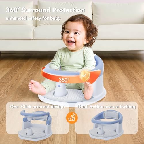 Baby Bath Seat for Babies 6 Months & Up - Image 3