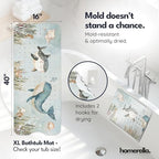 homerella Bathtub Mat Non Slip Kids 40x16 Baby Bath Mat Non Slip Anti Mold - Image 3