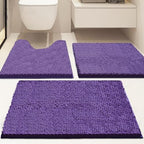 Bathroom Rugs Sets 3 Piece Non Slip, Bath Rugs - Image 2