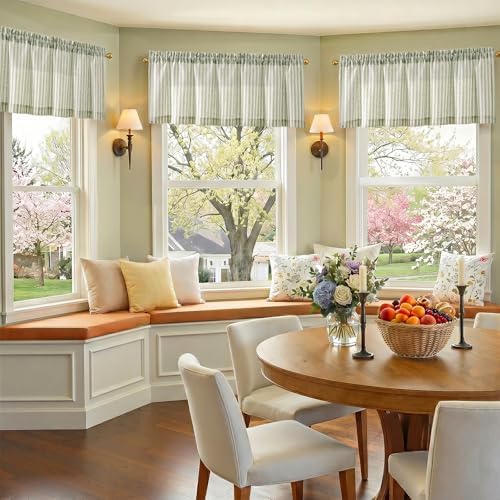 jinchan Linen Boxter Stripe Valances - Image 5