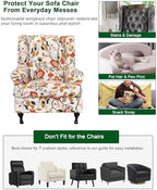 CRFATOP Wingback Chair Covers Stretch Armchair Slipcovers - Image 5