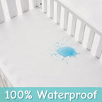 American Baby Company Waterproof Fitted Crib Mattress Protector 52" x 28" - Image 6
