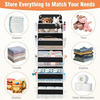Over The Door Organizer Storage Large Capacity Hanging Bedroom Storage - Image 6
