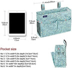 Surblue Bedside Caddy Hanging Bed Organizer Storage Bag Pocket - Image 5
