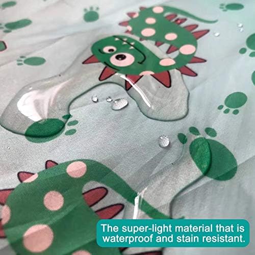 PandaEar 3 Pack Super Light Weight Baby Bib, Waterproof, Stain Oil and Odor - Image 5