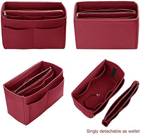 ZTUJO Purse Organizer Insert, Felt Bag Organizer - Image 3