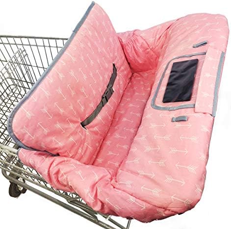Shopping Cart Covers for Baby Girl, Cotton High Chair Cover, Machine Washable - Image 2