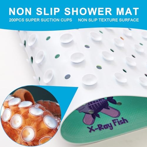 XIYUNTE Bath Mat for Tub Non Slip Bathtub Mat Non Slip 40x16 Baby Bath Mat - Image 3