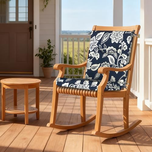 DYTXIII Outdoor High Back Chair Cushions Set of 2, 44x20 in Water Repellent - Image 3