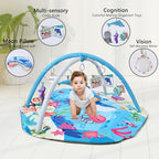 Baby Gym Play Mat, 8-in-1 Tummy Time Mat - Image 2