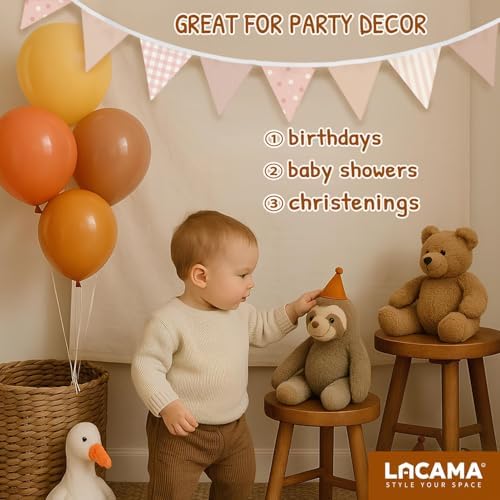 Lacama Nursery Decor Nursery Wall Decor Wildflower Pennant Banner Flags - Image 4