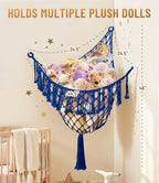 Lare Stuffed Animal Storage Hammock Corner Net - Image 5