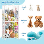 Stuffed Animal Storage Zoo Metal Toy Organizer 61x23.6x16.5in - Image 5