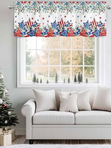 4th of July Kitchen Curtains Valances - Image 4