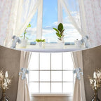 Moukeren Safari Crochet Animal Curtain Ties Back Elephant Shaped Curtain - Image 4