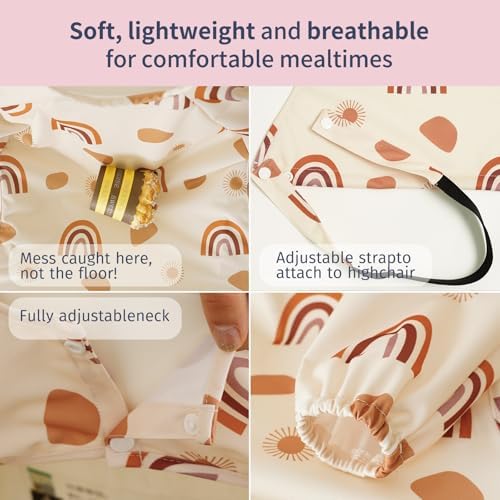 Long Sleeve Baby Bib - Image 3