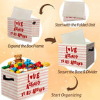 Heartwarming Inspirational Storage Bins Box - Image 6