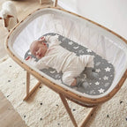 Stretch Fitted Bassinet Sheet Set BROLEX 2 Pack Cradle Sheets - Image 5