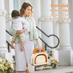 Collapsible Baby Bathtub for Newborn to Toddler - Image 5