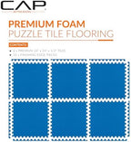 CAP Puzzle Exercise Mats | 1/2” Thick EVA Interlocking Foam Tiles - Image 2