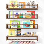 Fixwal Floating Nursery Book Shelves by Fixwal