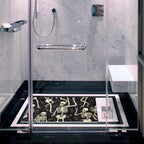 Bathtub Mat Non Slip 26.8x15.1In, Skeletons Dance Bath Mat - Image 6