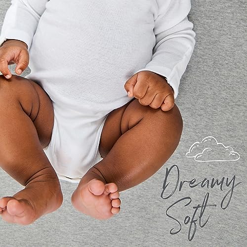 HonestBaby Organic Cotton Fitted Bassinet Sheet, One Size - Image 5