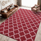 Keeko 6x9 Area Rugs for Living Room, Soft Washable Memory Foam Bedroom Rug by Keeko
