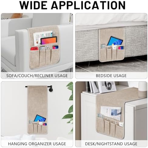 Remote Control Holder Couch Caddy, Armchair Caddy - Image 3