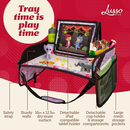 Lusso Gear Kids Travel Tray for Car - Image 2