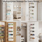 Over The Door Organizer, Pet Supplies Hanging Storage Rack - Image 6