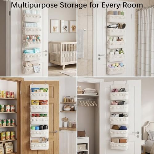 Over The Door Organizer, Pet Supplies Hanging Storage Rack - Image 6