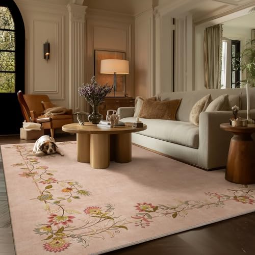 6x9 Area Rugs for Living Room: Washable Bedroom Rug Non Slip Large Carpet - Image 6