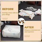Shappy 6 Packs Clear Plastic Storage Bags - Image 5
