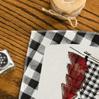 Artoid Mode Christmas Trees Wedge Shape Placemats - Image 7