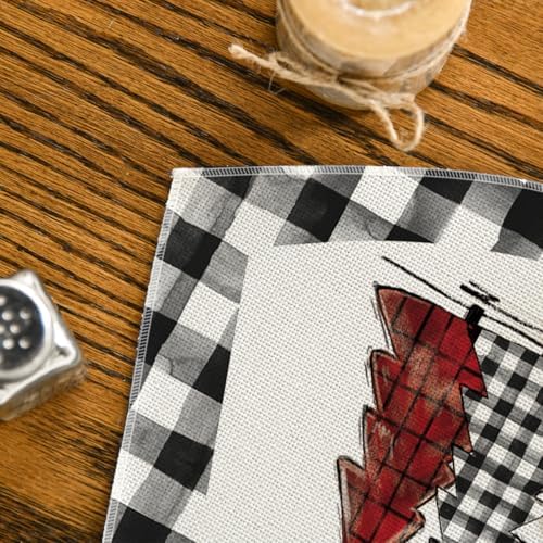 Artoid Mode Christmas Trees Wedge Shape Placemats - Image 7