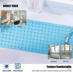 Bathtub and Shower Mats, 28 x 15 Inch Non-Slip Bath Mat, Machine Washable Bath - Image 6