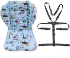 twoworld Baby High Chair Seat Cushion Liner Mat Pad Cover Resistant and High by twoworld