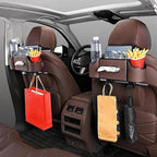 Back Seat Car Organizer, 4 in 1 Multifunctional Car Back Seat Storage Box - Image 3