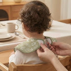 3 Pack Waterproof Baby Bibs for Eating, Mess Proof Feeding Bib - Image 3