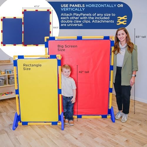 Children's Factory PlayPanel Room Divider 59.5" x 47.5" - Image 2