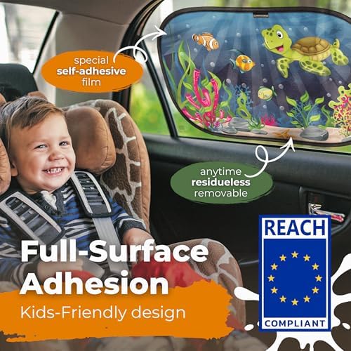 CARAMAZ Car Window Shade for Baby - Image 2
