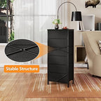Furnulem Dresser for Bedroom, 6 Drawer Tall Storage Tower Unit and Chest - Image 4