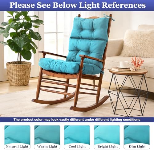 Rocking Chair Cushion, Waterproof and Fade-Resistant Adirondack Rocker Cushions - Image 6