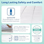 Sealy Baby Cool Comfort Cooling Breathable Waterproof Crib Mattress Protector - Image 5
