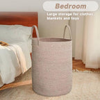JMvicyroam 60L Cotton Rope Laundry Basket Hamper - Image 4
