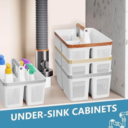 BYUNER 2Pack Shower Caddy Dorm: Portable Bathroom Caddy Organizer - Image 6